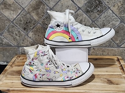 Converse All Star Chuck Taylor 663994C Rainbow Unicorn Shoe
