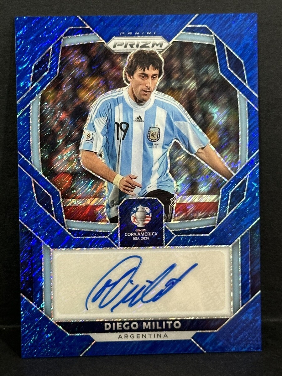 クレスポ/Hernan Crespo】2024 Copa America Prizm Auto 直筆サイン