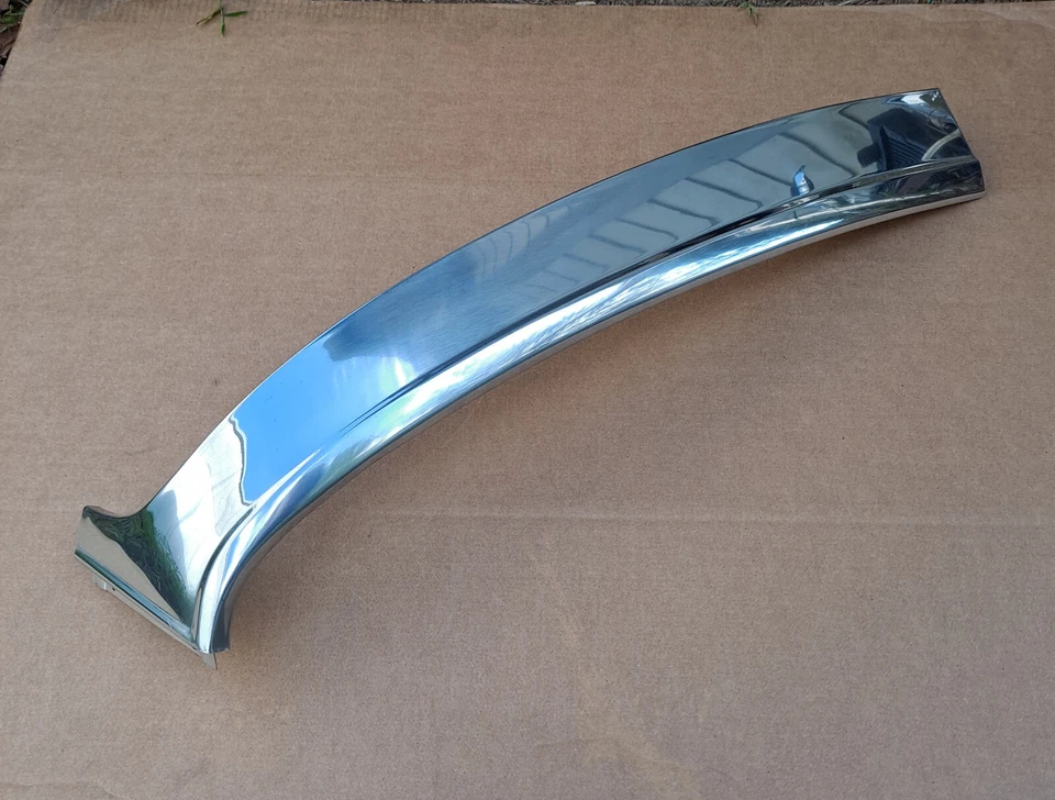 1955 1956 DeSoto Chrysler 4 двери новый из старых запасов MoPar левое лобовое стекло внешний козырек молдинг - Изображение 3 из 4