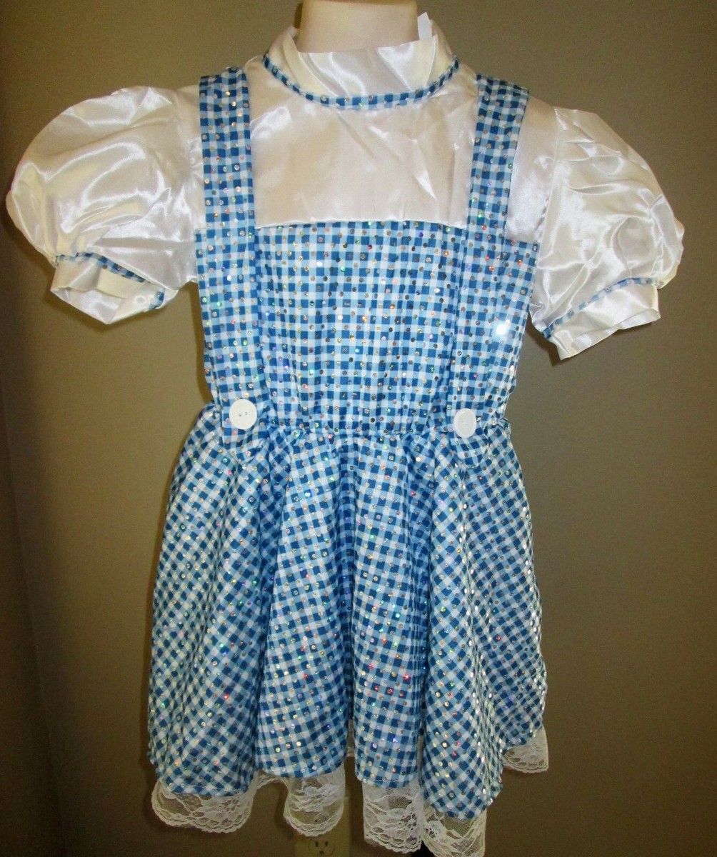 Wizard of oz Dorothy Sequin Costume Small Wizard of oz Dorothy Sequin Costume Small