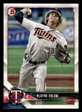 2018 Bowman #BP141 Blayne Enlow Prospects Card Minnesota Twins
