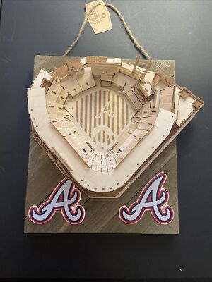 Atlanta Braves MLB baseball 3D Stadium Signs