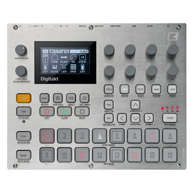Elektron Digitakt 8-Voice Drum Machine and Sampler - e25 Remix Edition