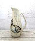 VINTAGE MCM Red Wing Pottery Bob White Quail 12" Pitcher Ice Lip