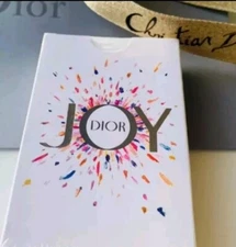 New Christian Dior JOY Playing Cards - White Paper - Sealed