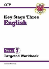 English. Year 7 Targeted Workbook (With Answers) by CGP Books 9781789087833