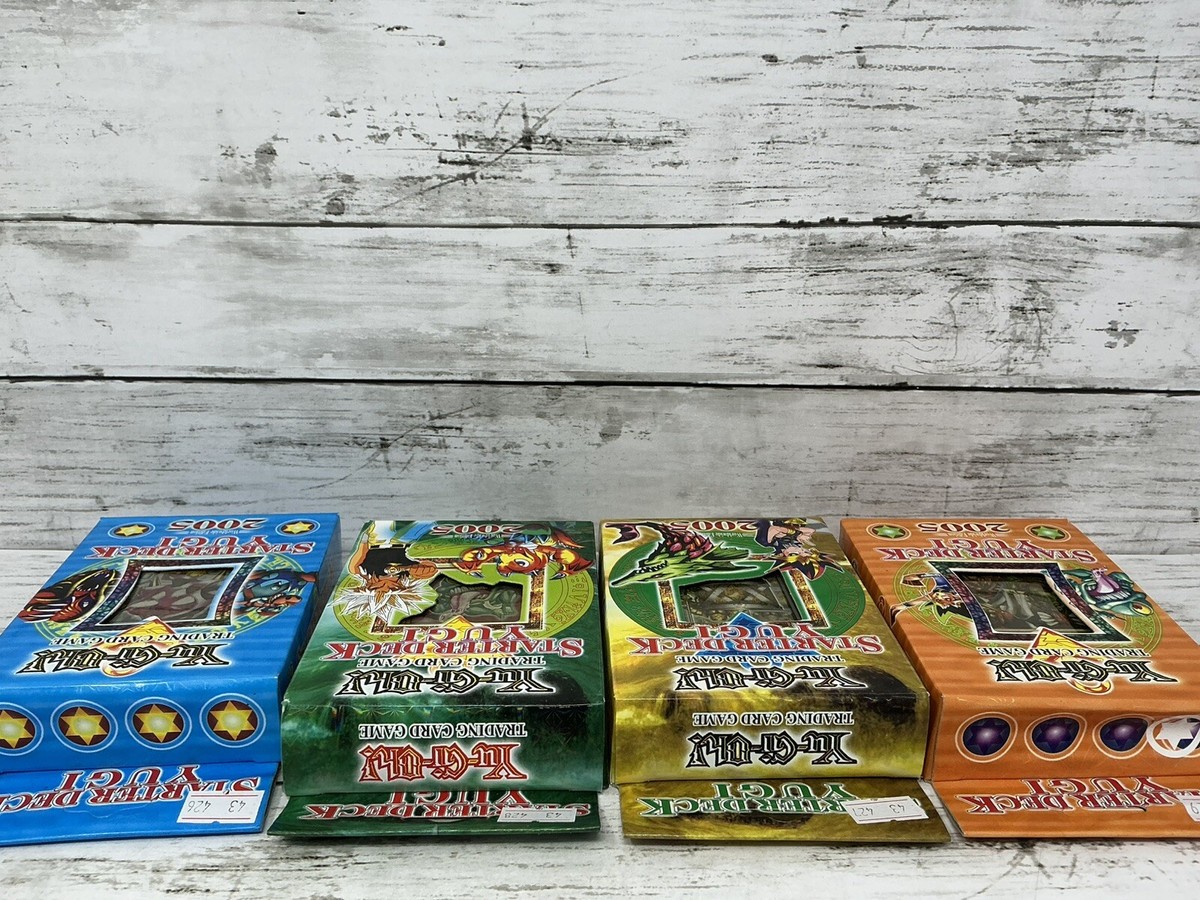 Rare 2005-06 Yu-gi-oh Worldwide Edition Starter Deck (Blue,Orange