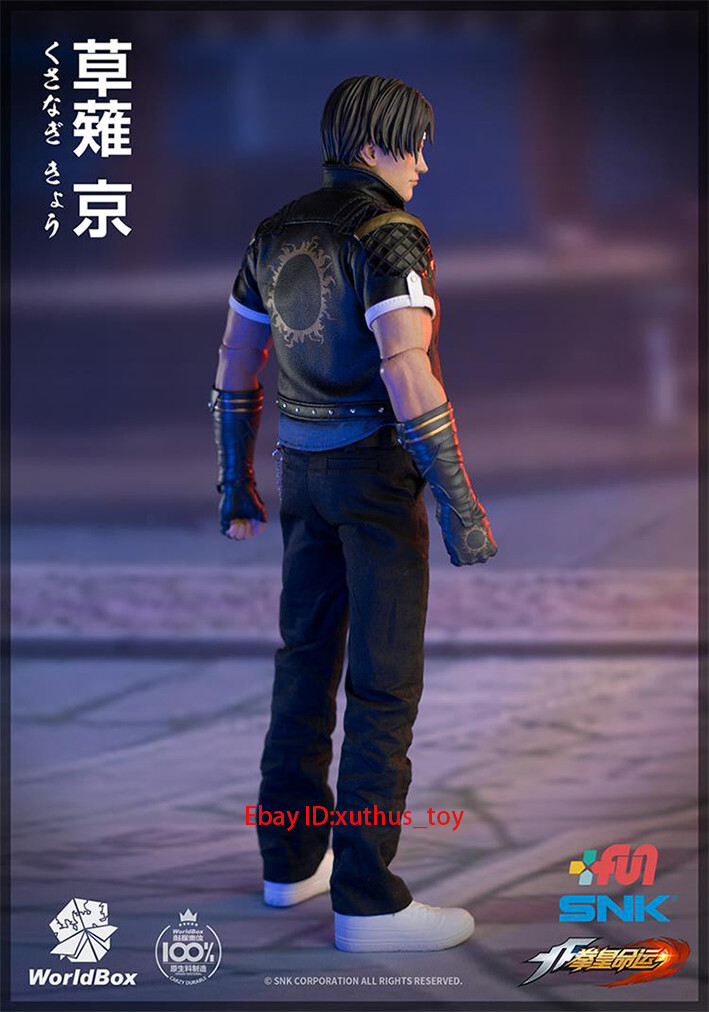 In Stock WorldBox KOF Kyo Kusanagi The King Of Fighters 1/6 Scale