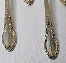 8 Dinner Forks - 1881 Rogers Oneida Enchantment Silverplate Flatware Vintage