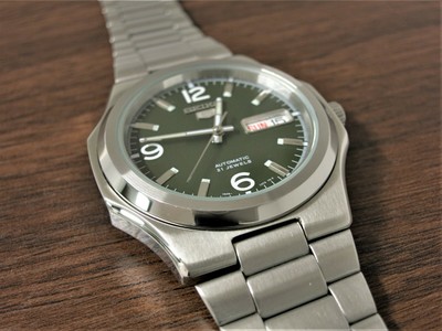 Seiko 5 SNKK57K1 Zielona tarcza 7S26 03R0 Automatyczny Seikonaut Nautilus |  eBay
