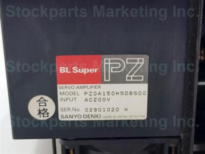Sanyo Denki BL Super PZ PZ0A150HSD6S00 Servo Amplifier AC200V 30