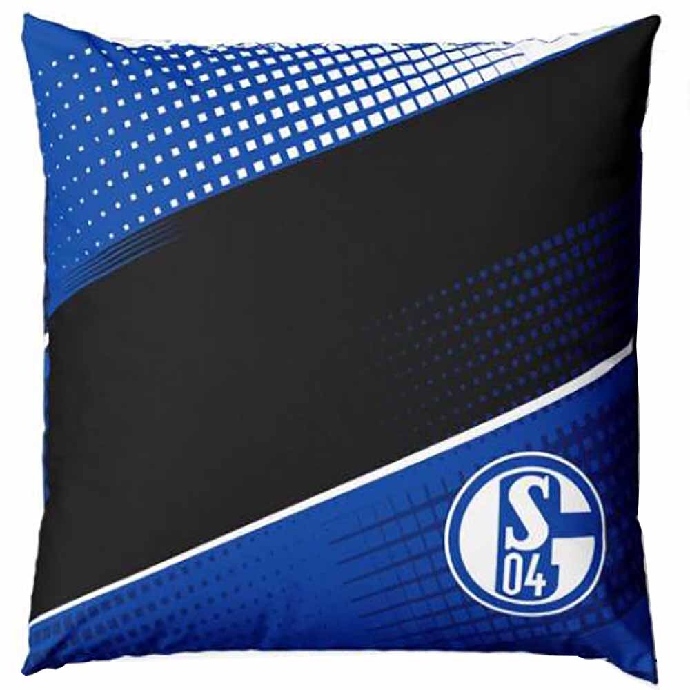 FC Schalke 04 Pantoffeln Schwarz - Mit Schalke Logo