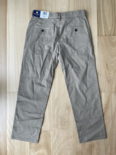 Dennis Uniform Khaki Beige Tan Boys Pants Size B10 H Husky 078500 NWT - Picture 4 of 5