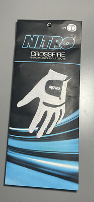 Nitro Crossfire Performance Golf Glove Men's Large Left New