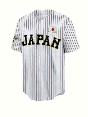 Throwback Ohtani #16 Team Japan Baseball Jersey Stitched White