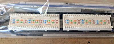 Panel Tripp Lite N252-012 Cat6 Patch Panel 568B 12 Ports