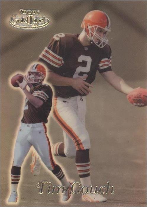 1999 Topps Gold Label Tim Couch #80 - 1 of 2