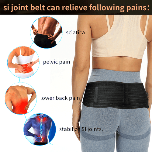 Pelvic Lower Back Support Sacroiliac Hip Belt Si Joint Pain for Women and Men - Imagen 11 de 14