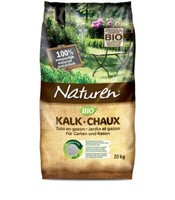 Naturen Bio Kalk 20 Kg Rasenkalk Gartenkalk Garten Rasen Boden