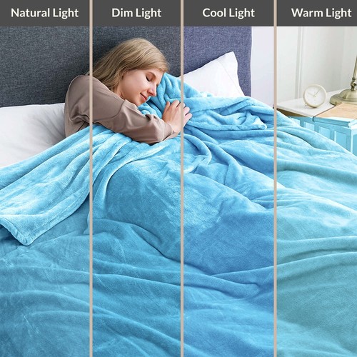 Summer Blanket for Night Sweats Lightweight Breathable Blanket Double Side - Picture 49 of 126