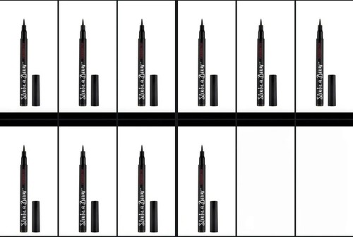 NEW 10 pk Ardell Professional Stroke A Brow Feathering Pen - Dark Brown