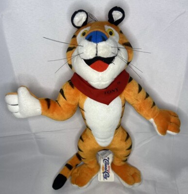 Peluche Vintage Tony Le Tigre - 1990 - Publicité Frosties - Originale