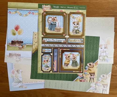 Hunkydory Woodland Story Birthday Surprise Card Kits inc Inserts Various Titles - Picture 33 of 36