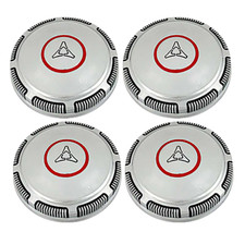 1969-74 Mopar Dodge Dog Dish Hubcaps Charger Coronet Challenger Dart Set Of 4