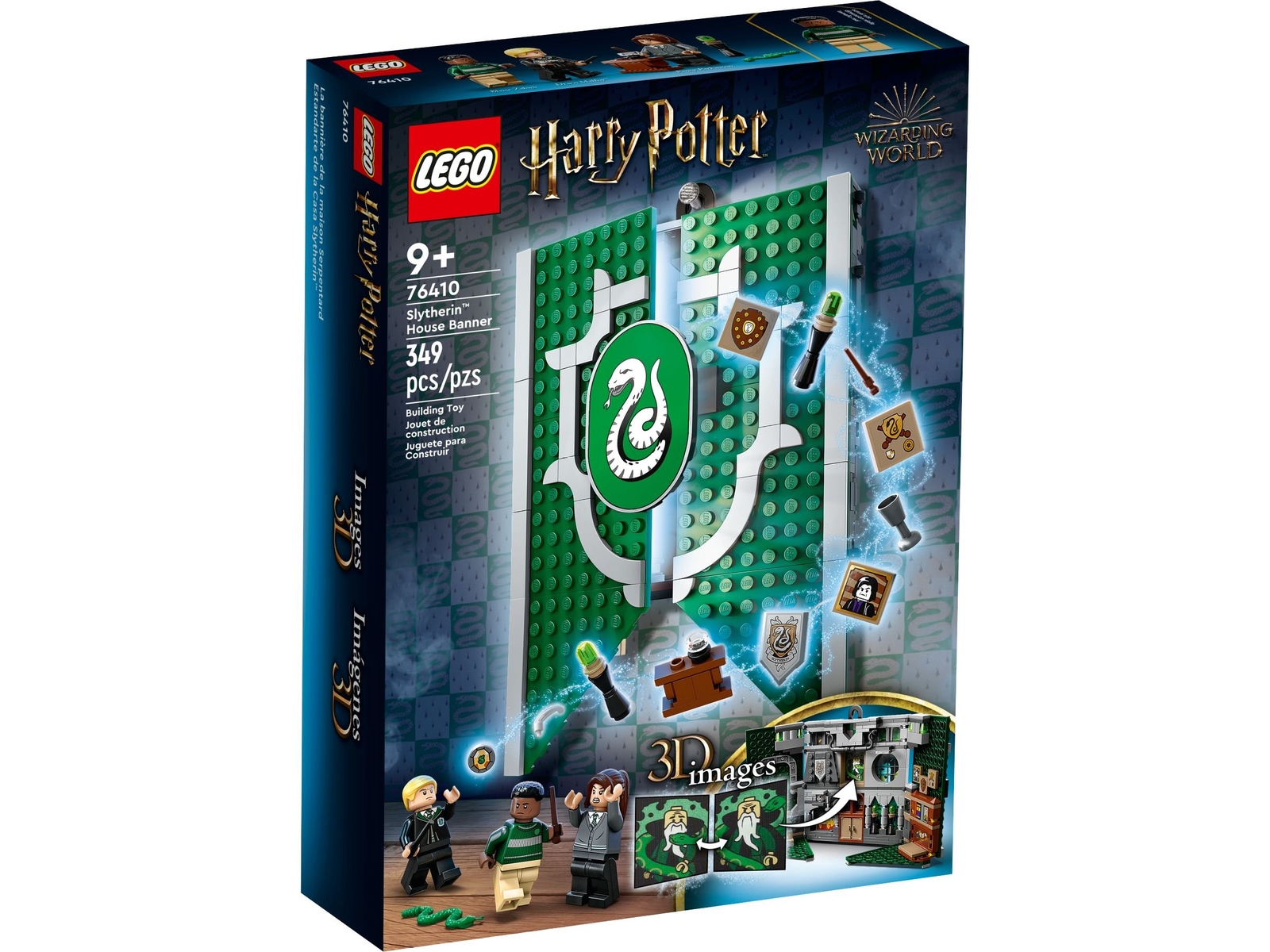 Конструктор LEGO Harry Potter 76410 - Главный герой Слизерина + выпускной и аттестат зрелости +