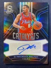 2023 Spectra Catalysts Signatures De'Anthony Melton #39/99 76ers