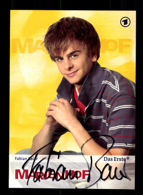 Fabian Baier Marienhof autograph card original signed # BC 85576