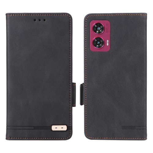 For Motorola Edge 50 Fusion, Luxury Retro Flip Leather Wallet Stand Case Cover - 第 16/27 張圖片