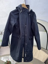 John Lewis Cape Cove Shelter Windproof & Water Resistant Plain Coat, Navy