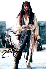 JOHNNY DEPP signed autograph 20x30cm PIRATES in person autograph SPARROW ACOA