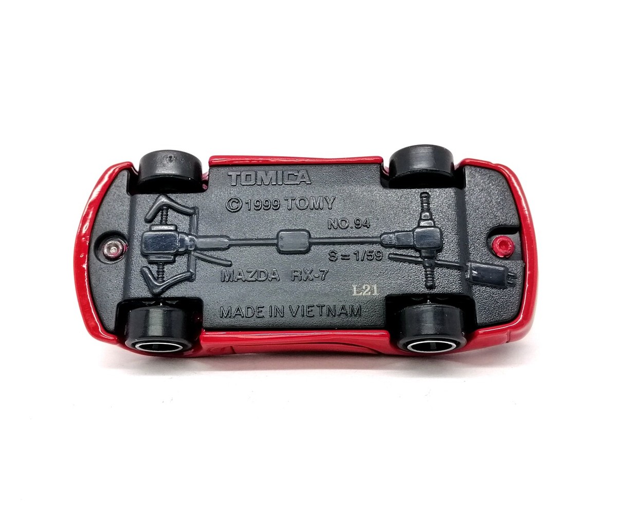 TOMICA Sports Car History Collection MAZDA RX-7 1/59 TOMY TOMICA Sports Car History Collection MAZDA RX-7 1/59 TOMY