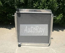 3Row Alloy Radiator For Toyota Land Cruiser BJ70/BJ71/BJ73/BJ74/BJ75 84-89 3.4L