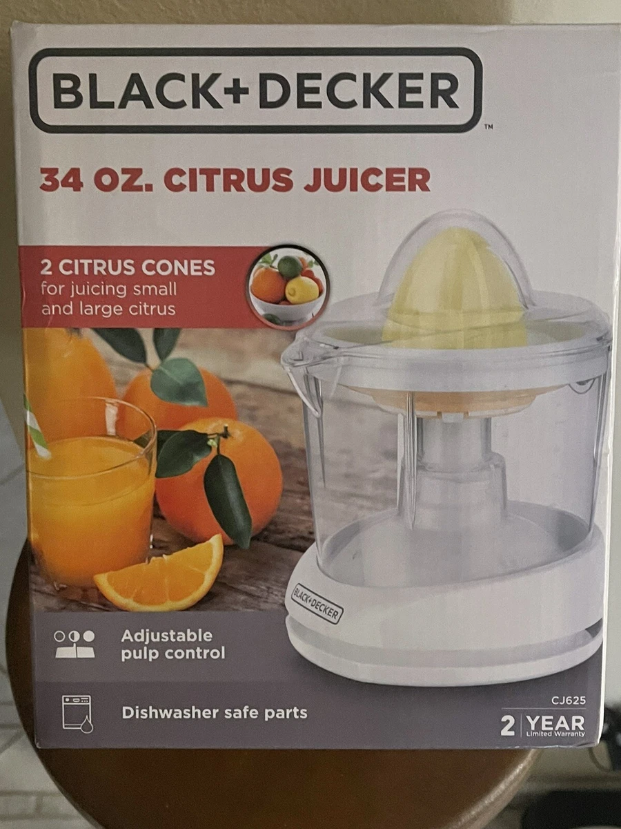 Black & Decker Citrus Juicer CJ625 NEW