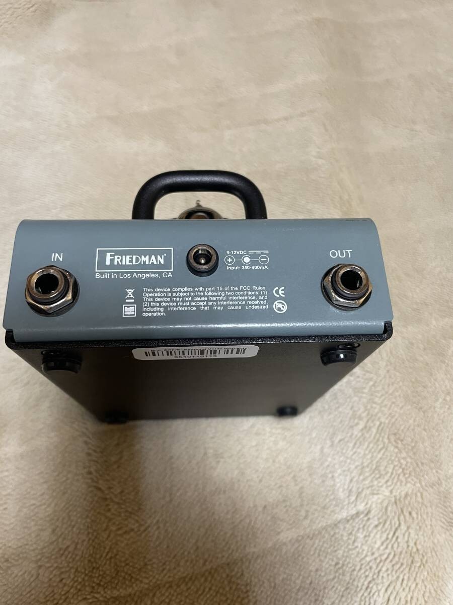 Friedman Motor City Drive Overdrive Pedal Tube 12AX7 USA Built New