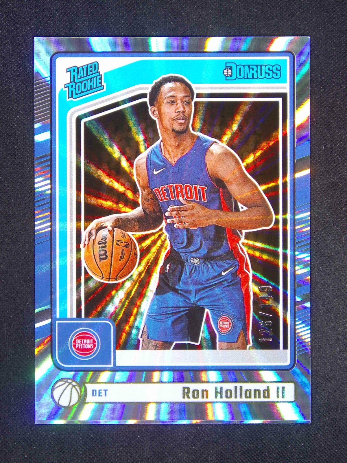 2024-25 Panini Donruss Ron Holland II #236 RC Rated Rookie Holo Laser /149