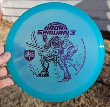 Discmania Iron Samurai 3 Color Glow C Line MD3 175g New Eagle McMahon OOP