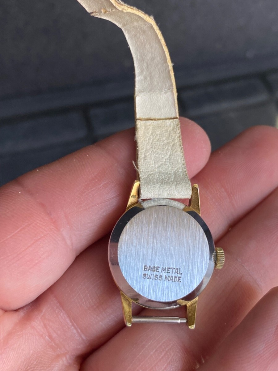 Piz Gloria SWISS Vintage Cocktail Watch 17 Jewels (Not  display picture 3