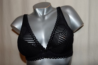 ANTIGEL ~ LISE CHARMEL Triangle Spitzen BH TRESSAGE GRAPHIC ECC7037 schwarz NEU