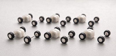 Wind Up Motor 6 PACK Mini Size 16mm Pull Back Cars 1:64 Diecast 3D Print STEM