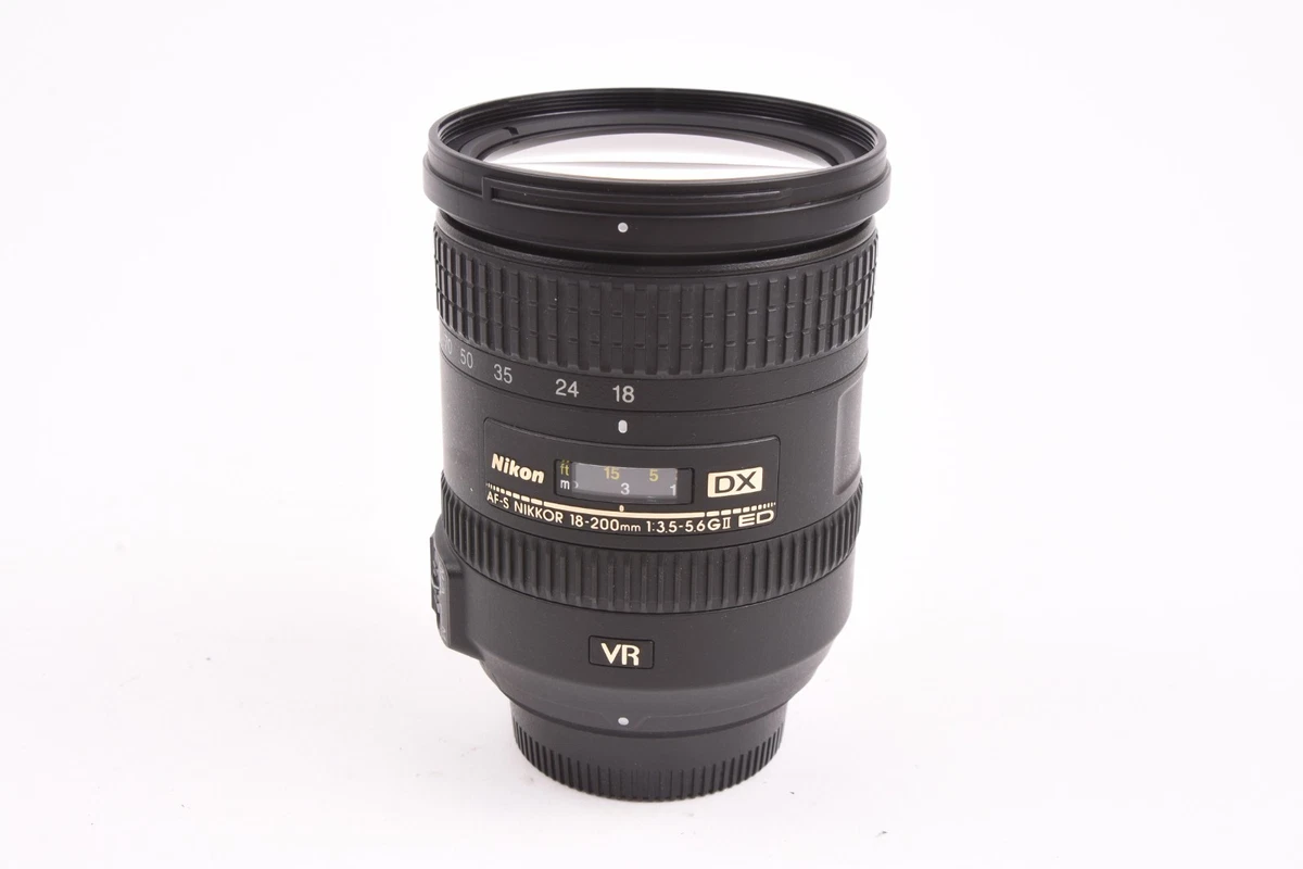 Nikon NIKKOR AF-S 18-200mm Focal Camera Lenses for sale | eBay