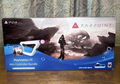Sony PlayStation VR Aim Controller Bundle + Farpoint Game for Playstation 4 PS4