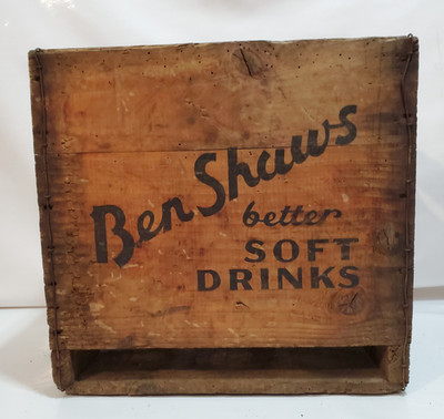 Vintage Ben Shaws Getränkekiste (ideal für Weinlagerung) H 35 L 37 B 24 PORTOFREI