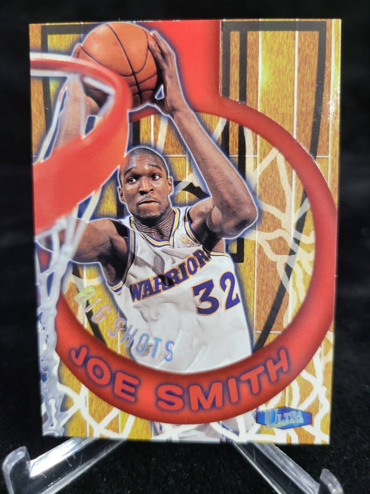 1997-98 Fleer Ultra  Big Shots  #10-BS   Joe Smith  Golden State Warriors  EX-NM