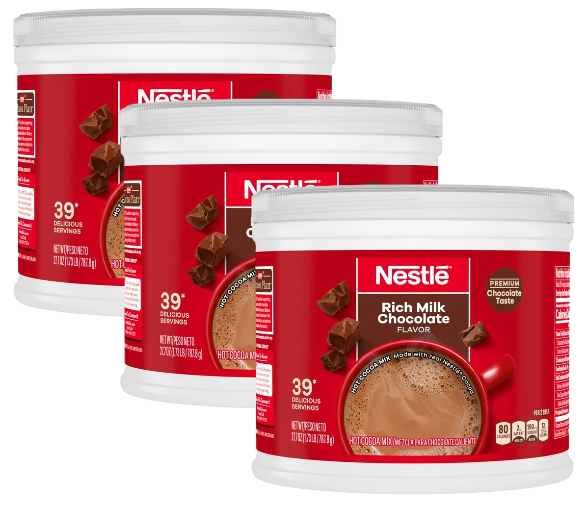 Nestle Classic Rich Milk Chocolate Flavor Hot Cocoa Mix 27.7