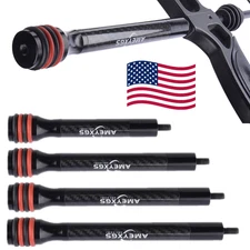 Archery Stabilizer Carbon Balance Bar Rod Damper Weight Compound Bow Shoot