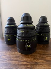 Arri Master Prime Lenses 25mm, 40mm, 100mm